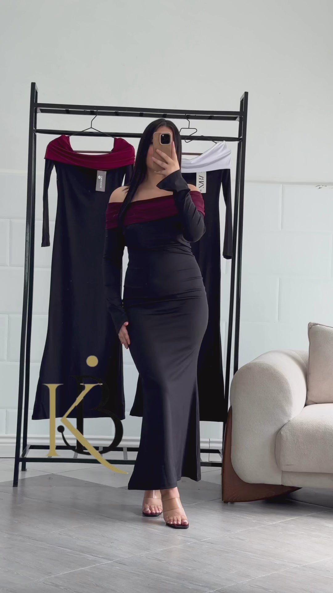 Off shoulders Dress 🍒 🤍